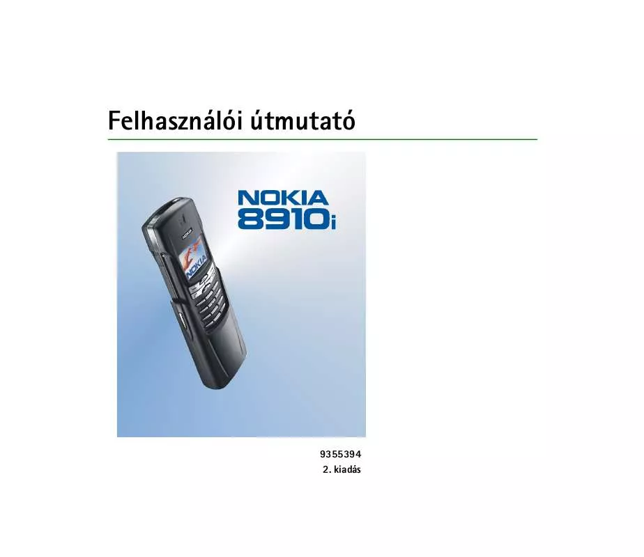 Mode d'emploi NOKIA 8910I