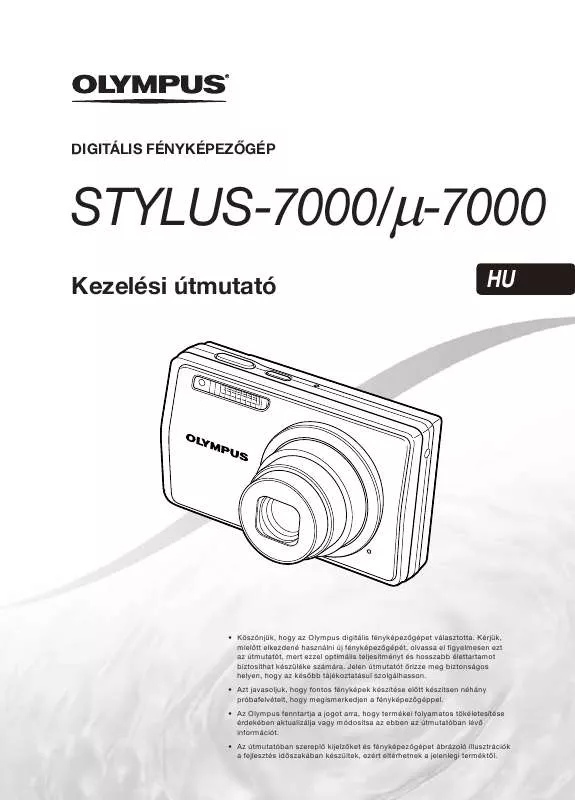 Mode d'emploi OLYMPUS Μ-7000