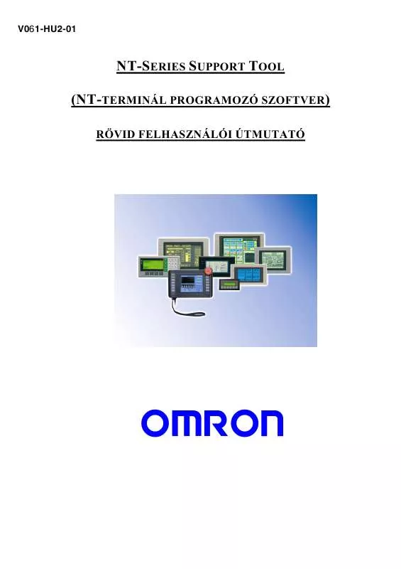 Mode d'emploi OMRON NT