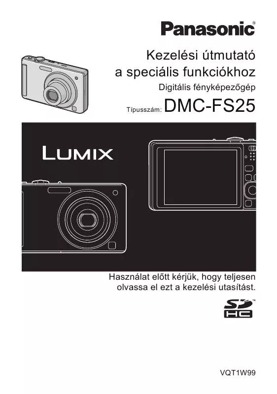 Mode d'emploi PANASONIC DMCFS25