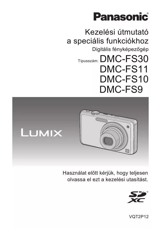 Mode d'emploi PANASONIC DMCFS9