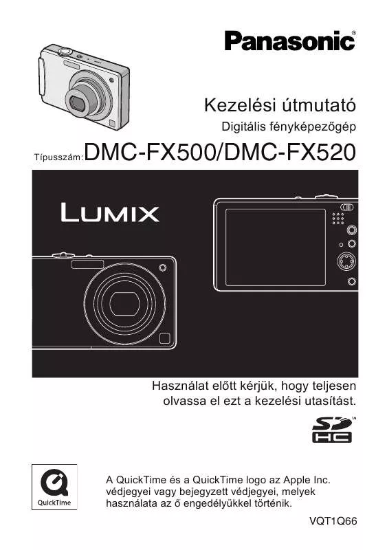 Mode d'emploi PANASONIC DMCFX520