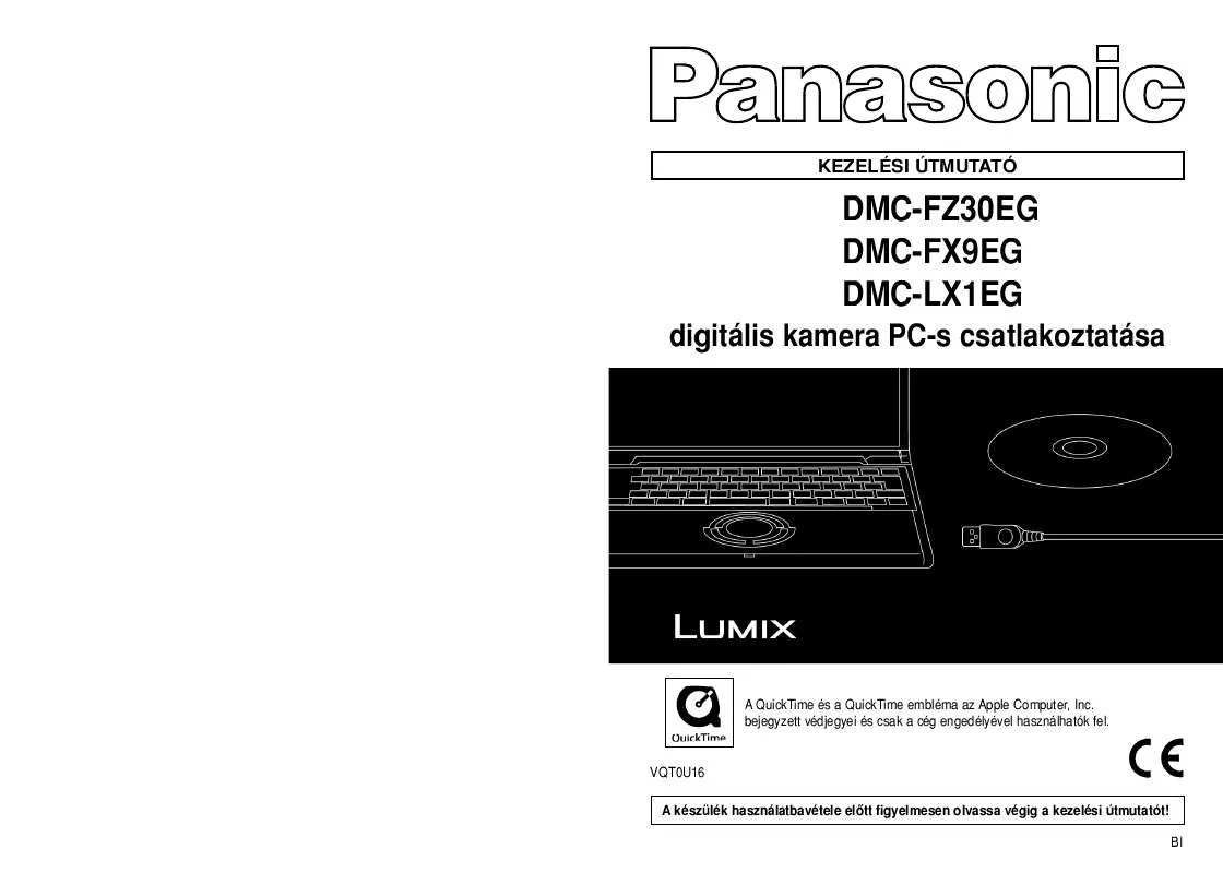 Mode d'emploi PANASONIC DMC-FX9EG