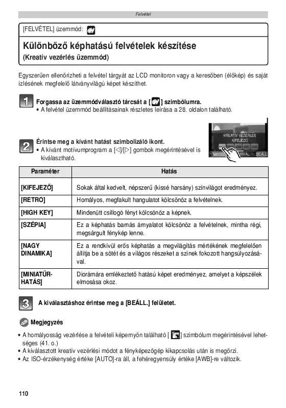 Mode d'emploi PANASONIC DMC-GF3C