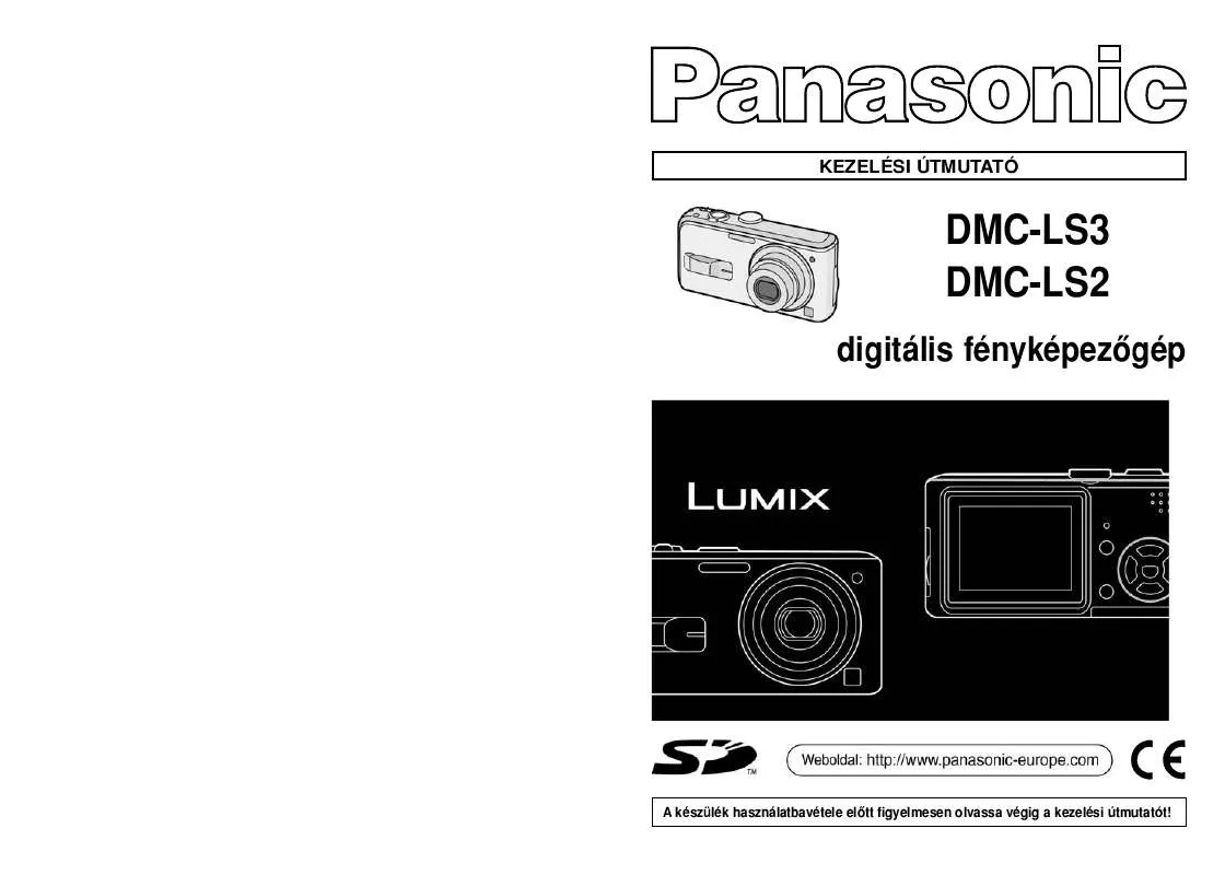 Mode d'emploi PANASONIC DMC-LS2