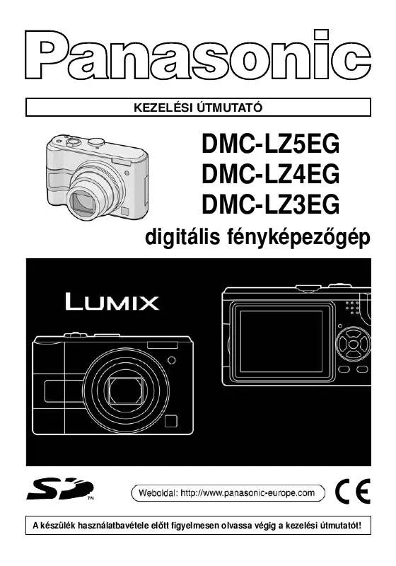 Mode d'emploi PANASONIC DMC-LZ5EG