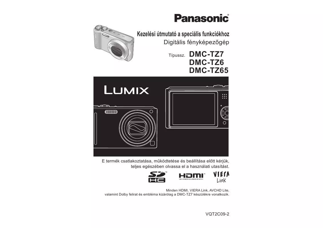 Mode d'emploi PANASONIC DMCTZ6