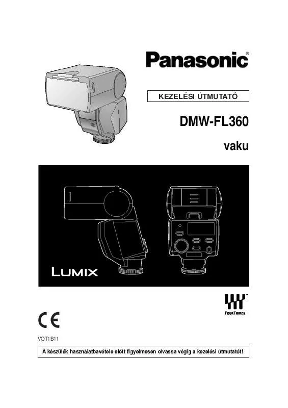 Mode d'emploi PANASONIC DMW-FL360E
