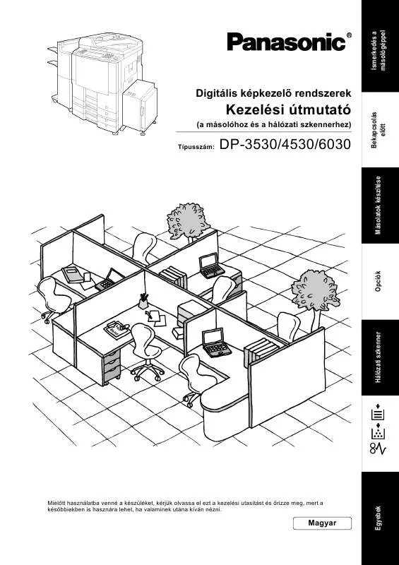 Mode d'emploi PANASONIC DP-6030