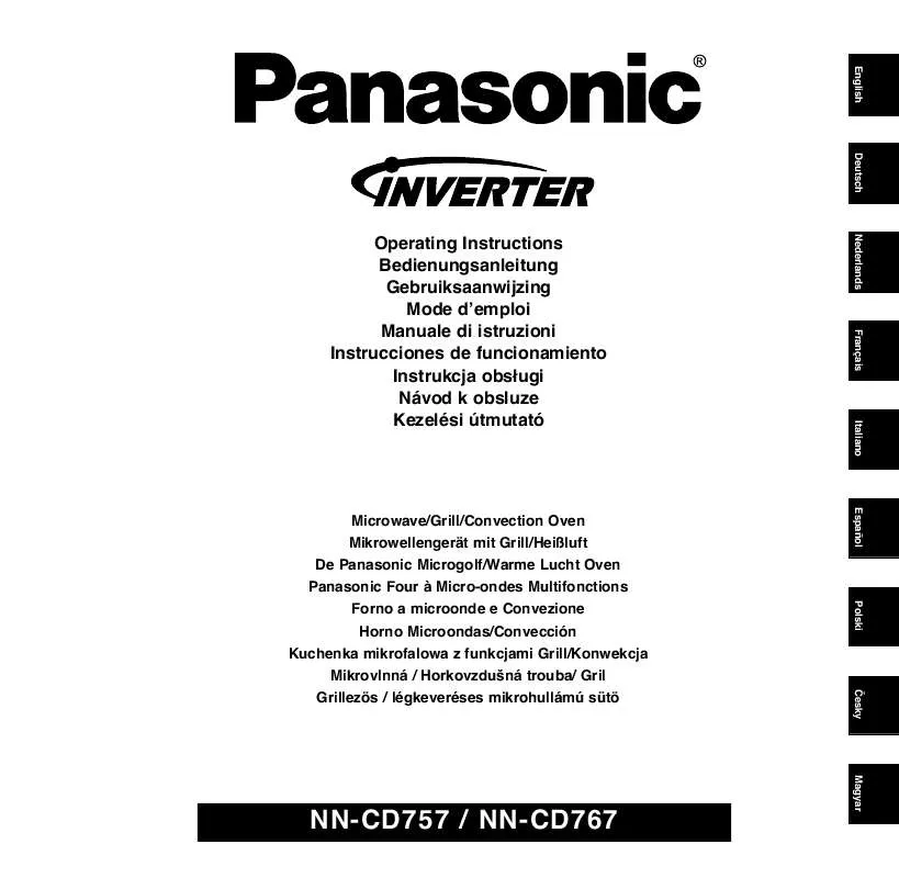 Mode d'emploi PANASONIC NNCD757WEPG