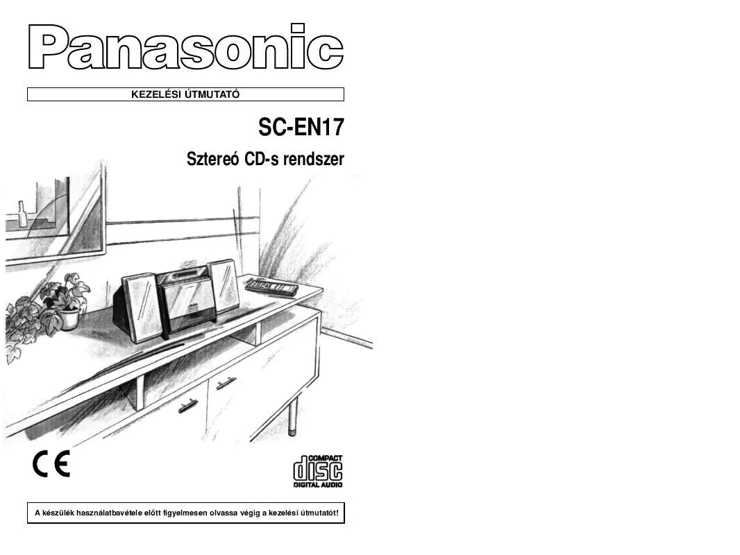 Mode d'emploi PANASONIC SC-EN17