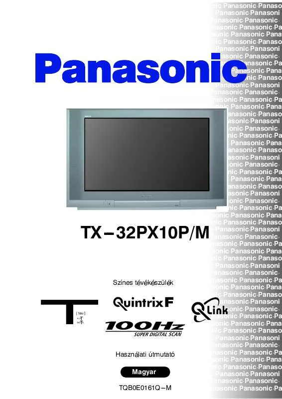 Mode d'emploi PANASONIC TX-32PX10PM
