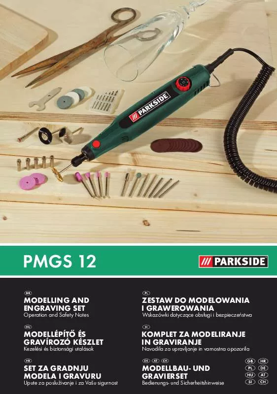 Mode d'emploi PARKSIDE PMGS 12