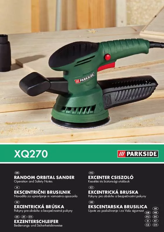 Mode d'emploi PARKSIDE XQ 270