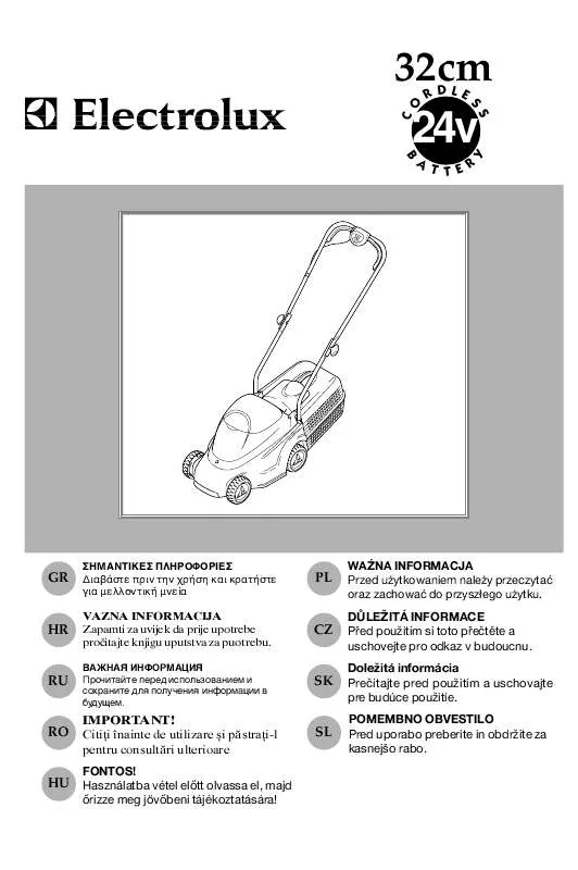 Mode d'emploi PARTNER 321