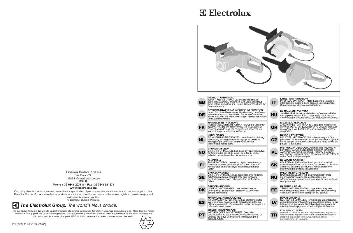 Mode d'emploi PARTNER P 1535 CH