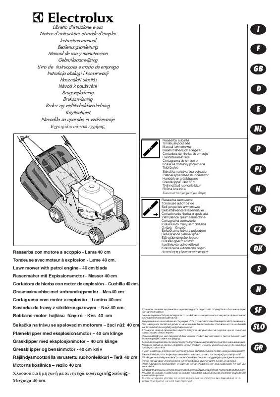 Mode d'emploi PARTNER P3540P