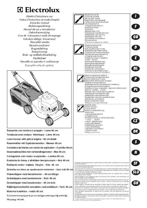 Mode d'emploi PARTNER P4046SDE