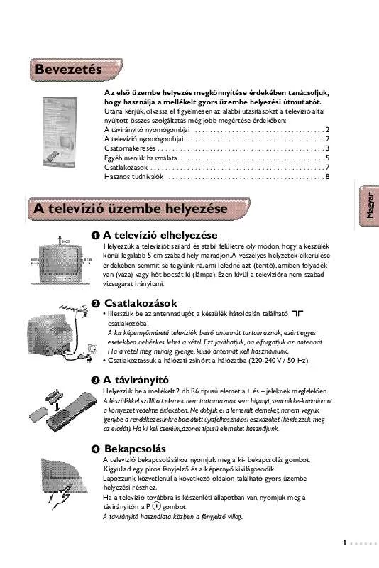 Mode d'emploi PHILIPS 14PT1354