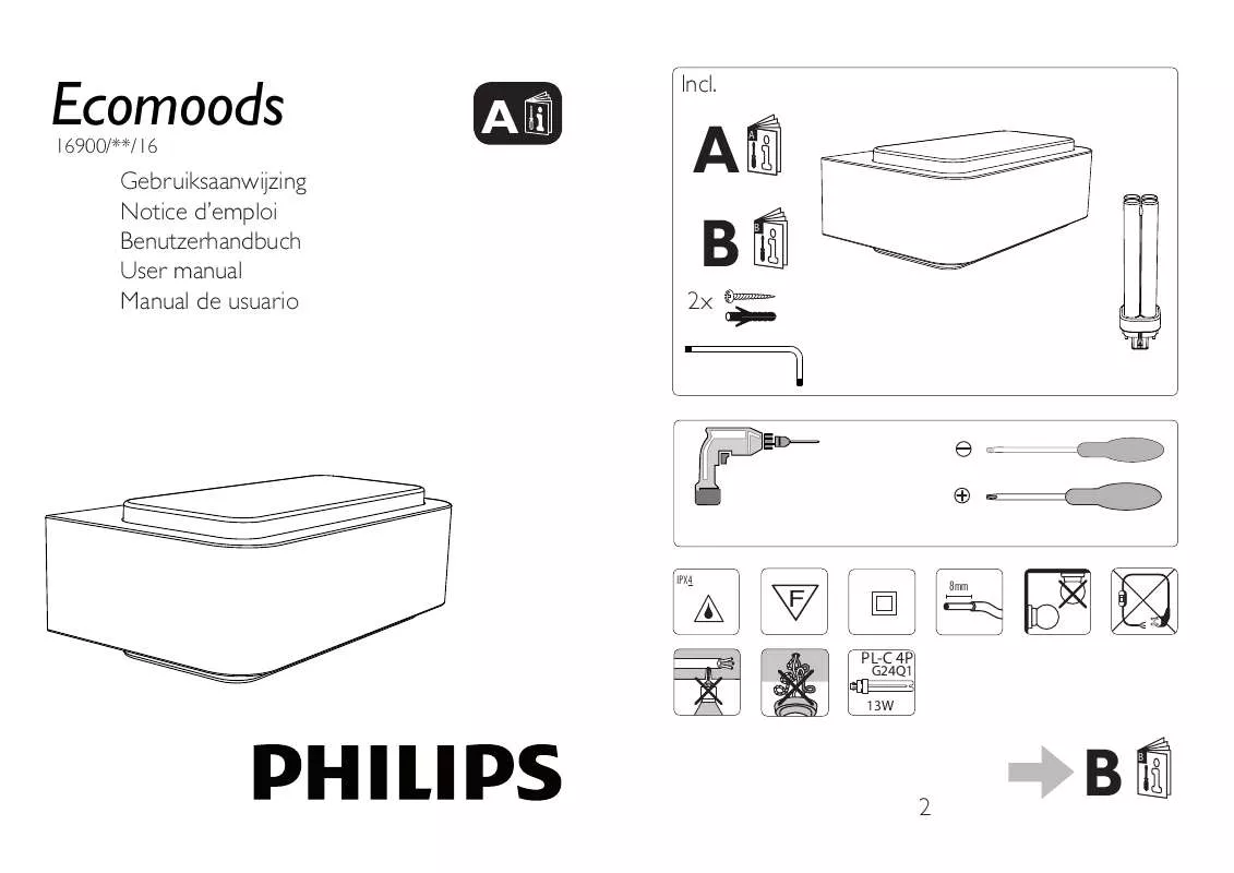 Mode d'emploi PHILIPS 16900-93-16