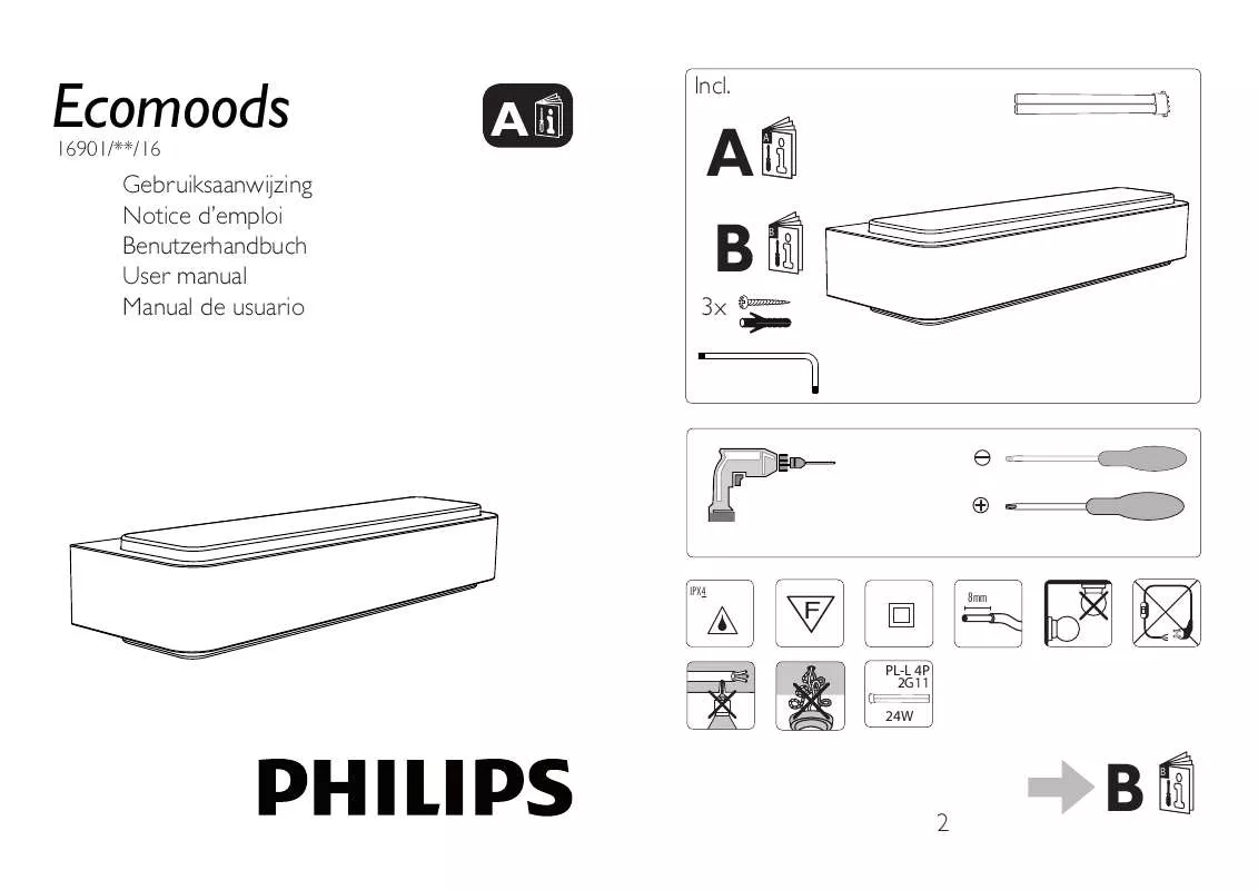 Mode d'emploi PHILIPS 16901-87-16