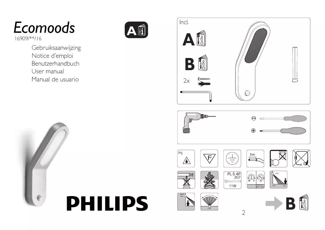 Mode d'emploi PHILIPS 16909-87-16