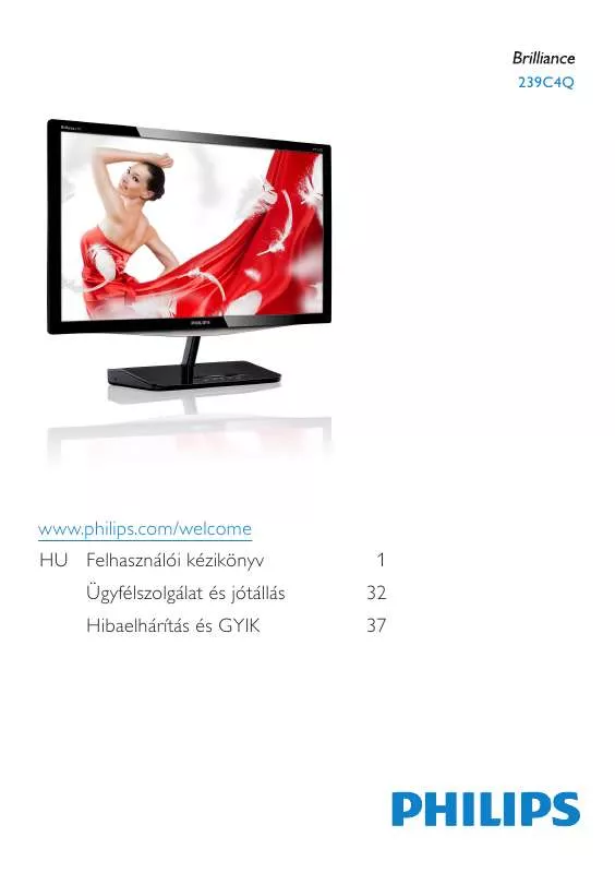 Mode d'emploi PHILIPS 239C4QHSW