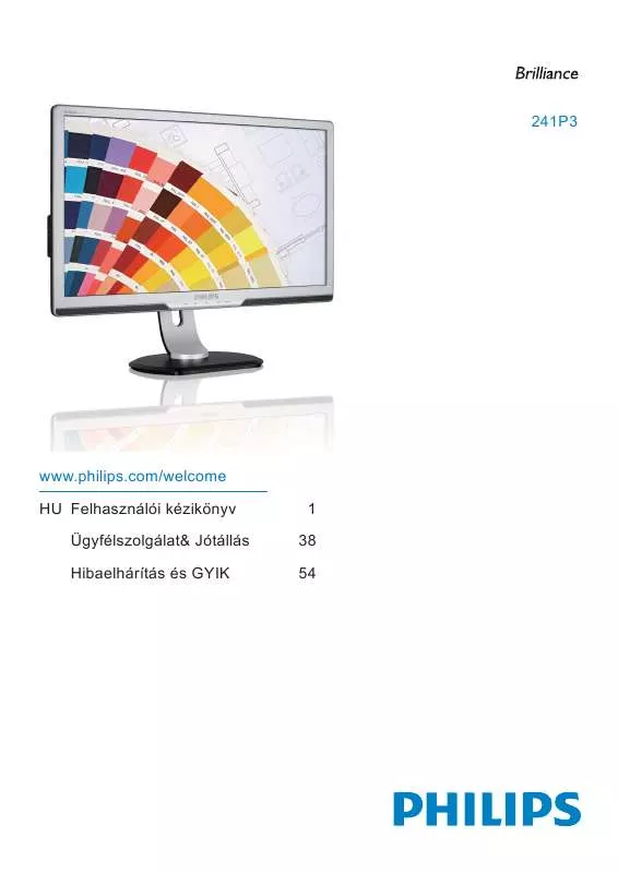 Mode d'emploi PHILIPS 241P3LES