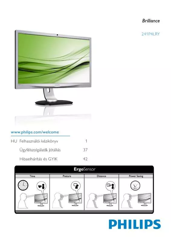 Mode d'emploi PHILIPS 241P4LRYEB