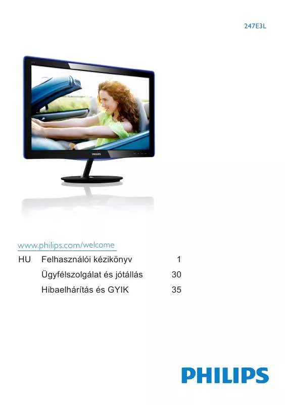 Mode d'emploi PHILIPS 247E3LPHSU