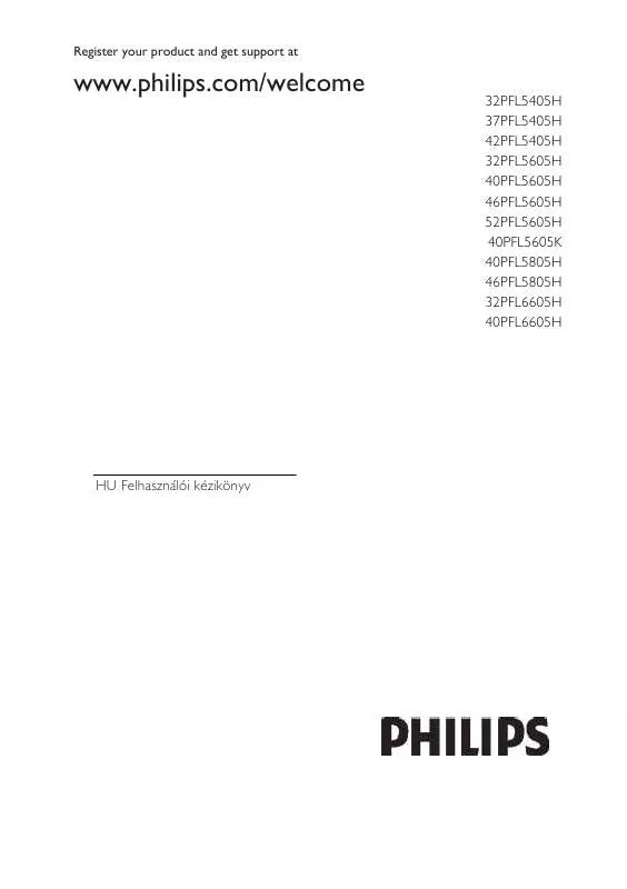 Mode d'emploi PHILIPS 40PFL5605H