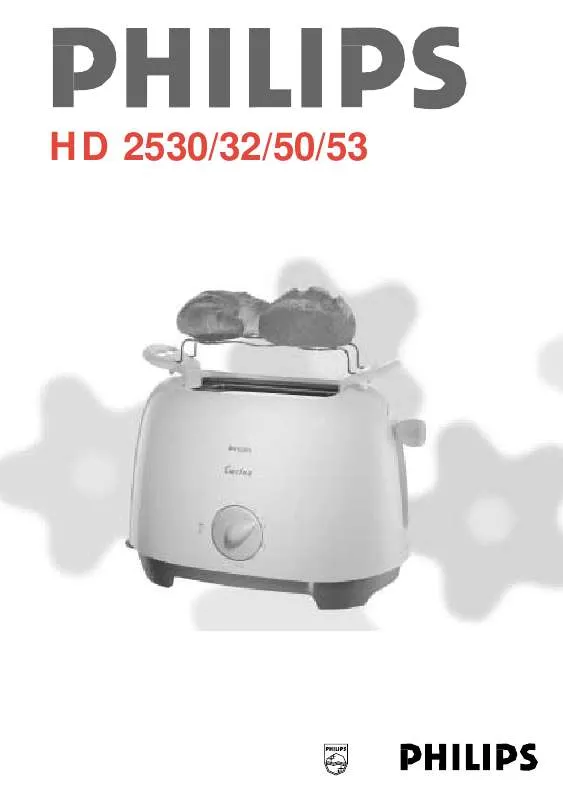 Mode d'emploi PHILIPS HD2553