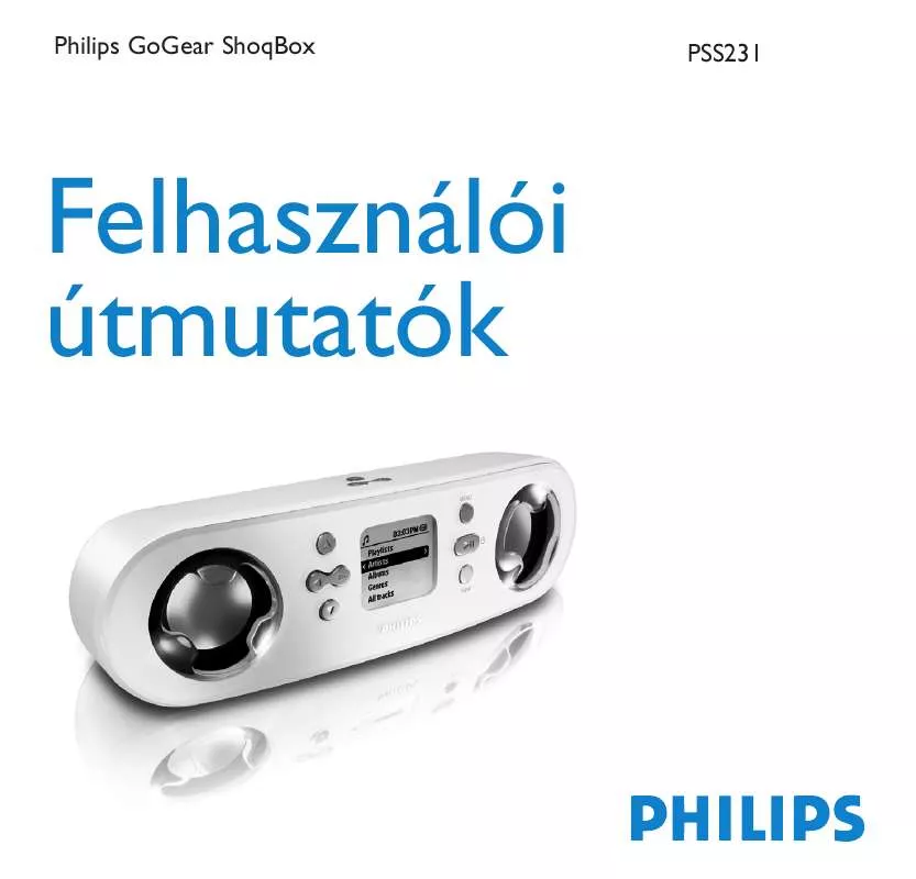 Mode d'emploi PHILIPS PSS231