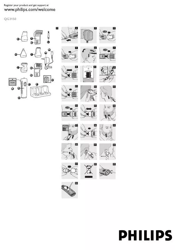 Mode d'emploi PHILIPS QG3150