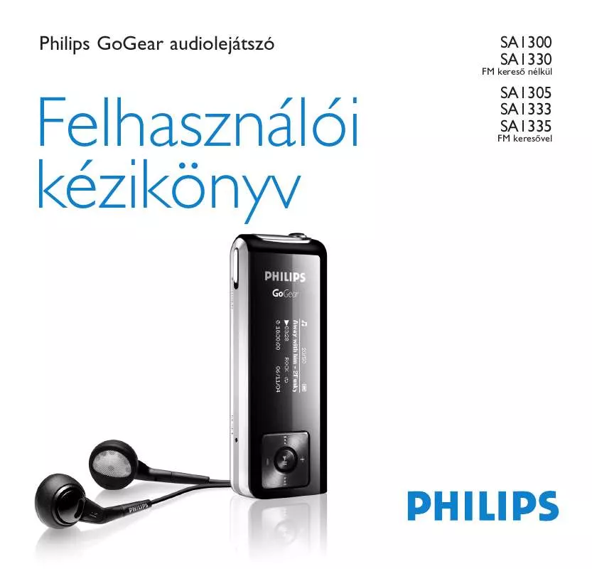 Mode d'emploi PHILIPS SA1330