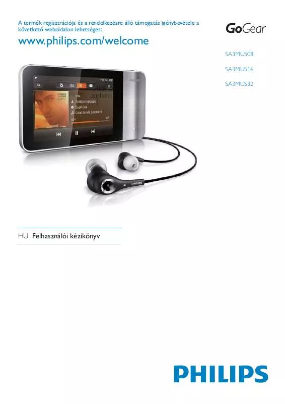 Mode d'emploi PHILIPS SA3MUS08S