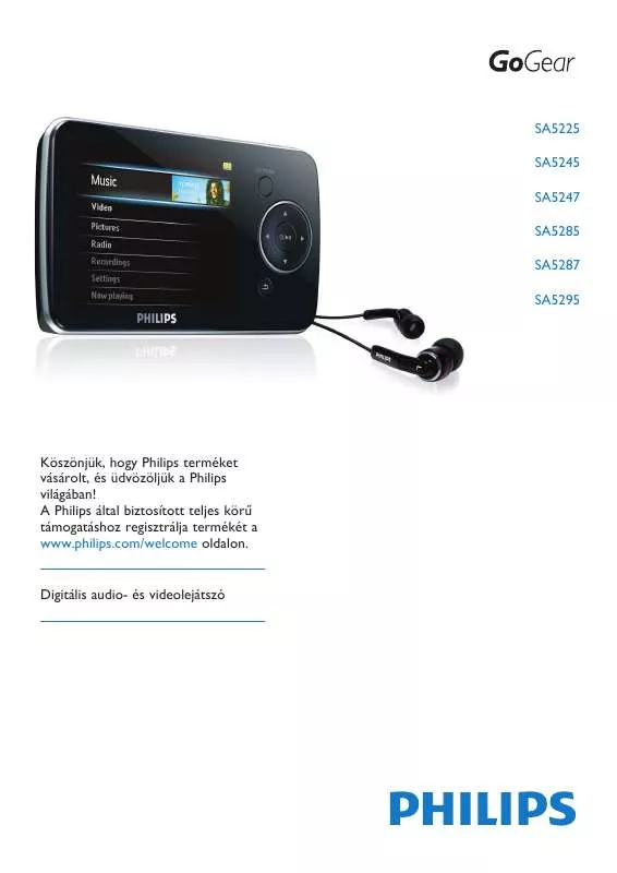 Mode d'emploi PHILIPS SA5245