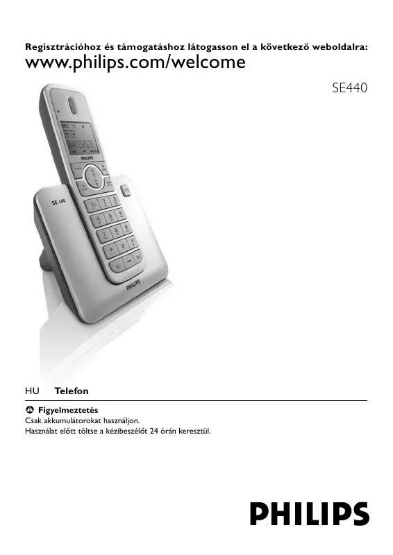 Mode d'emploi PHILIPS SE4401S