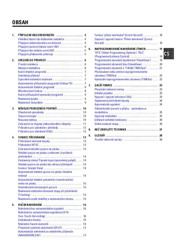 Mode d'emploi PHILIPS SHB-9001