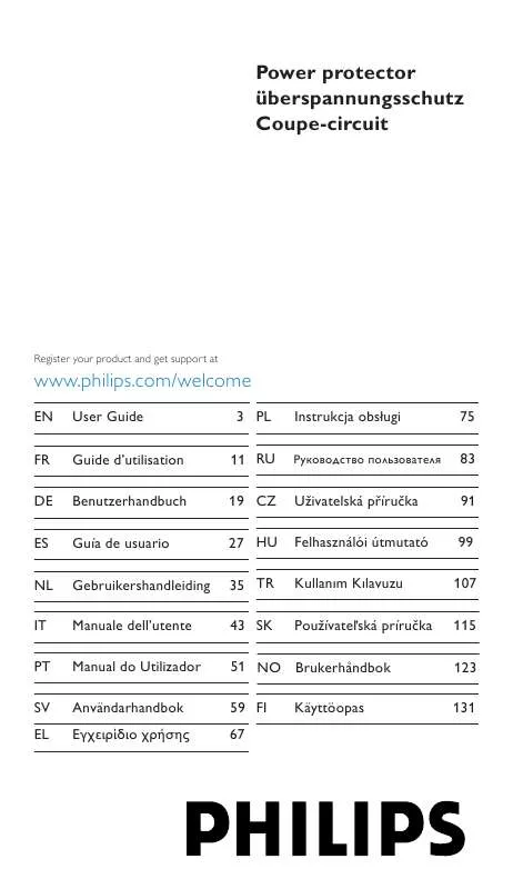 Mode d'emploi PHILIPS SPR5540