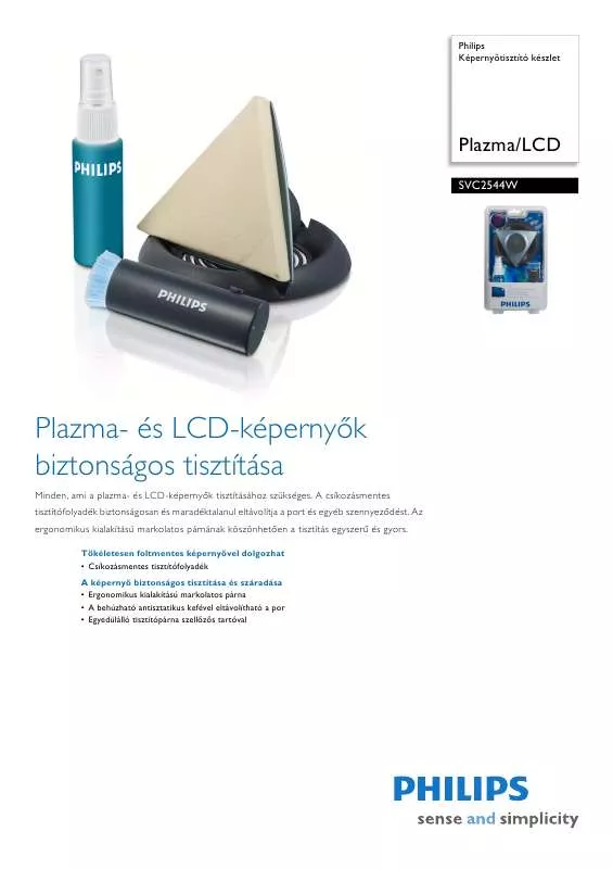 Mode d'emploi PHILIPS SVC2544W