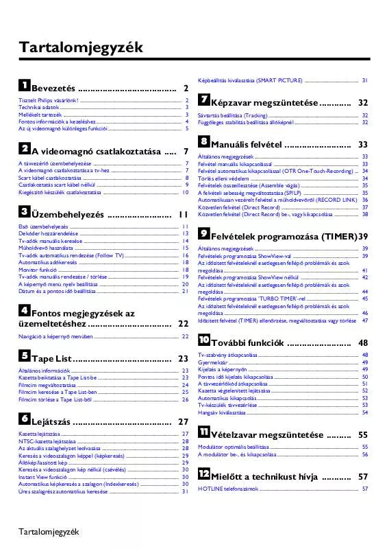 Mode d'emploi PHILIPS VR720