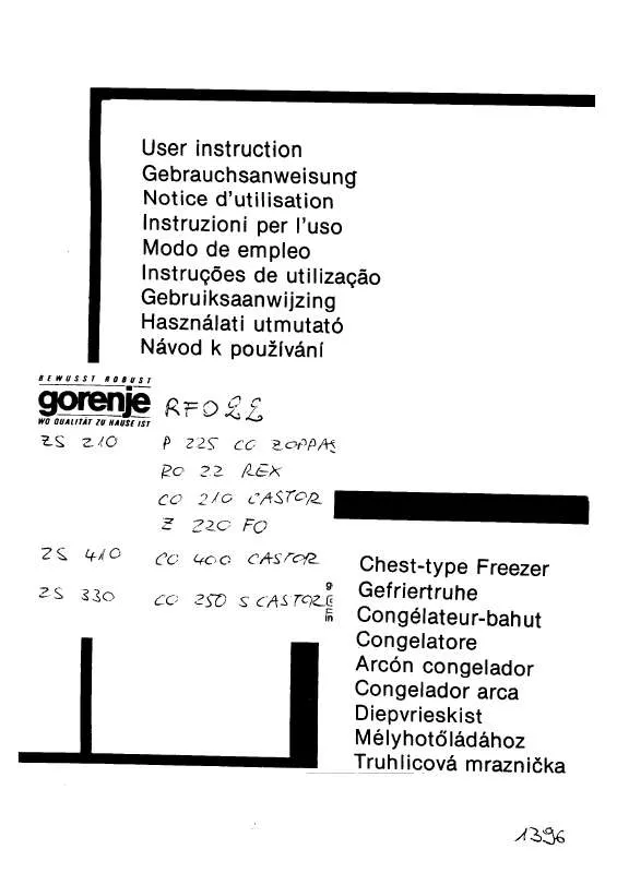 Mode d'emploi REX RFO22