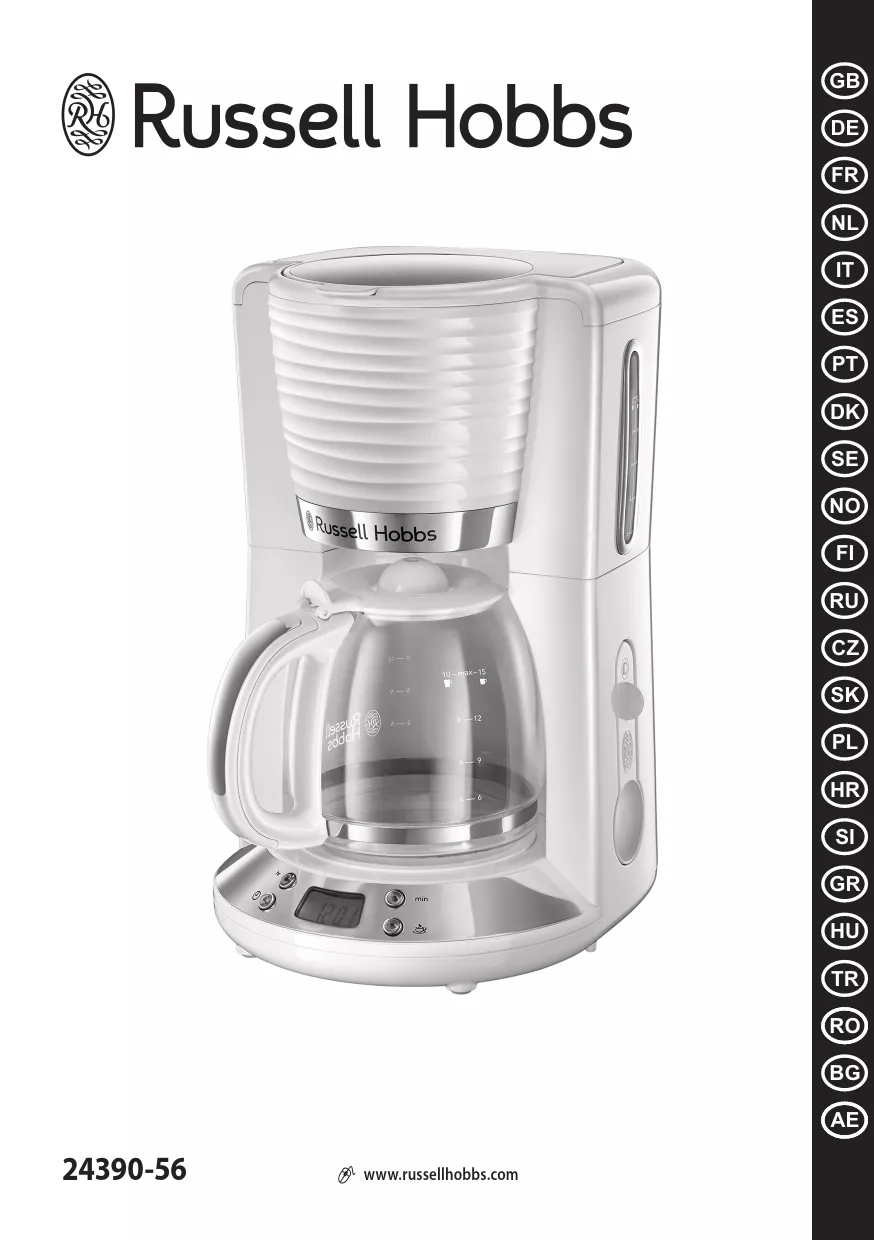 Mode d'emploi RUSSELL HOBBS INSPIRE 24390