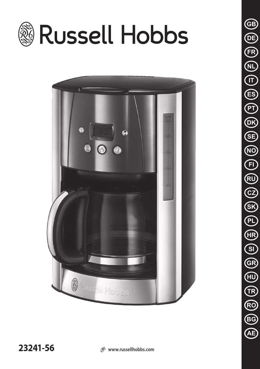 Mode d'emploi RUSSELL HOBBS LUNA MOONLIGHT 23241