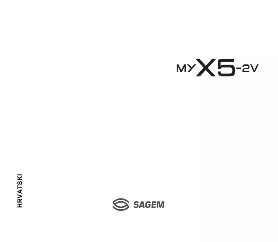 Mode d'emploi SAGEM MYX5-2V