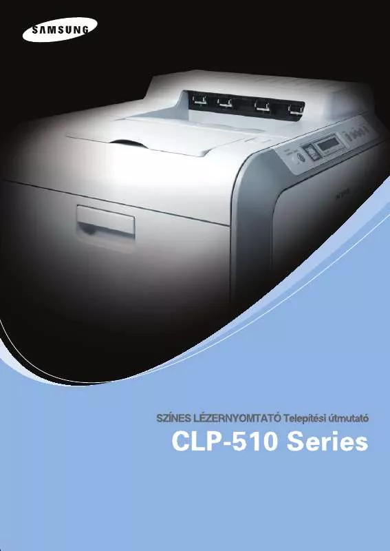 Mode d'emploi SAMSUNG CLP-510N