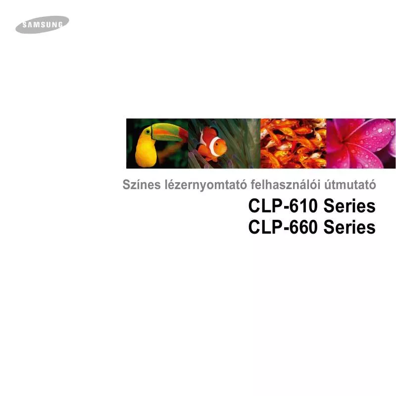 Mode d'emploi SAMSUNG CLP-610ND