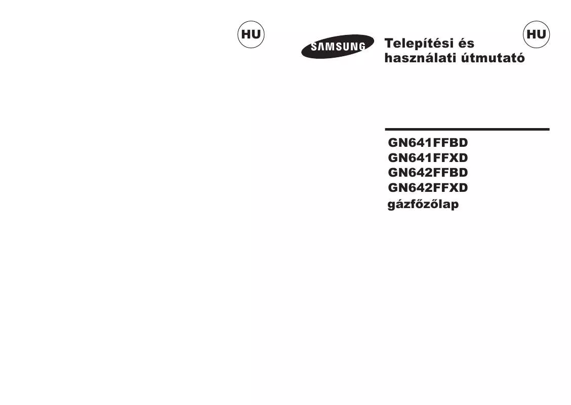 Mode d'emploi SAMSUNG GN641FFXD