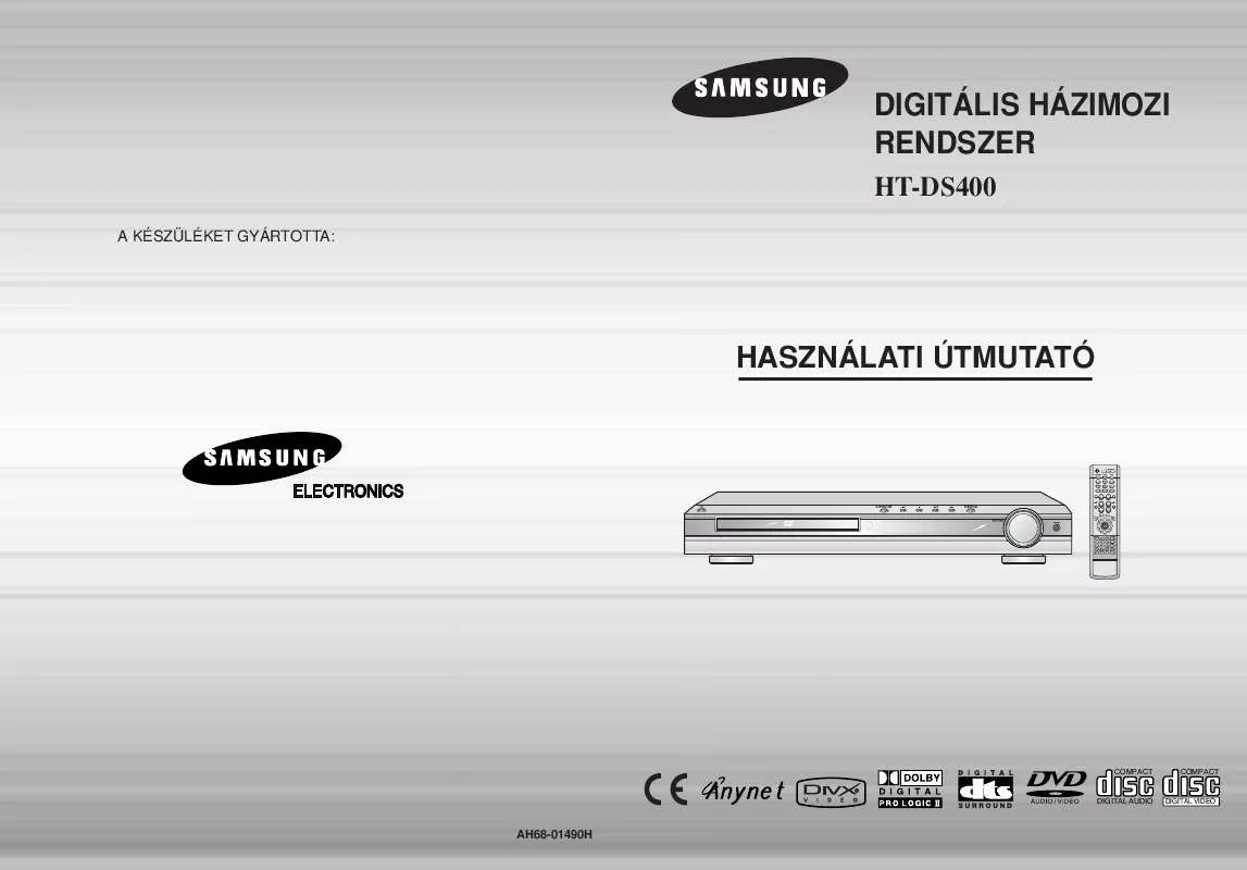 Mode d'emploi SAMSUNG HT-DS400